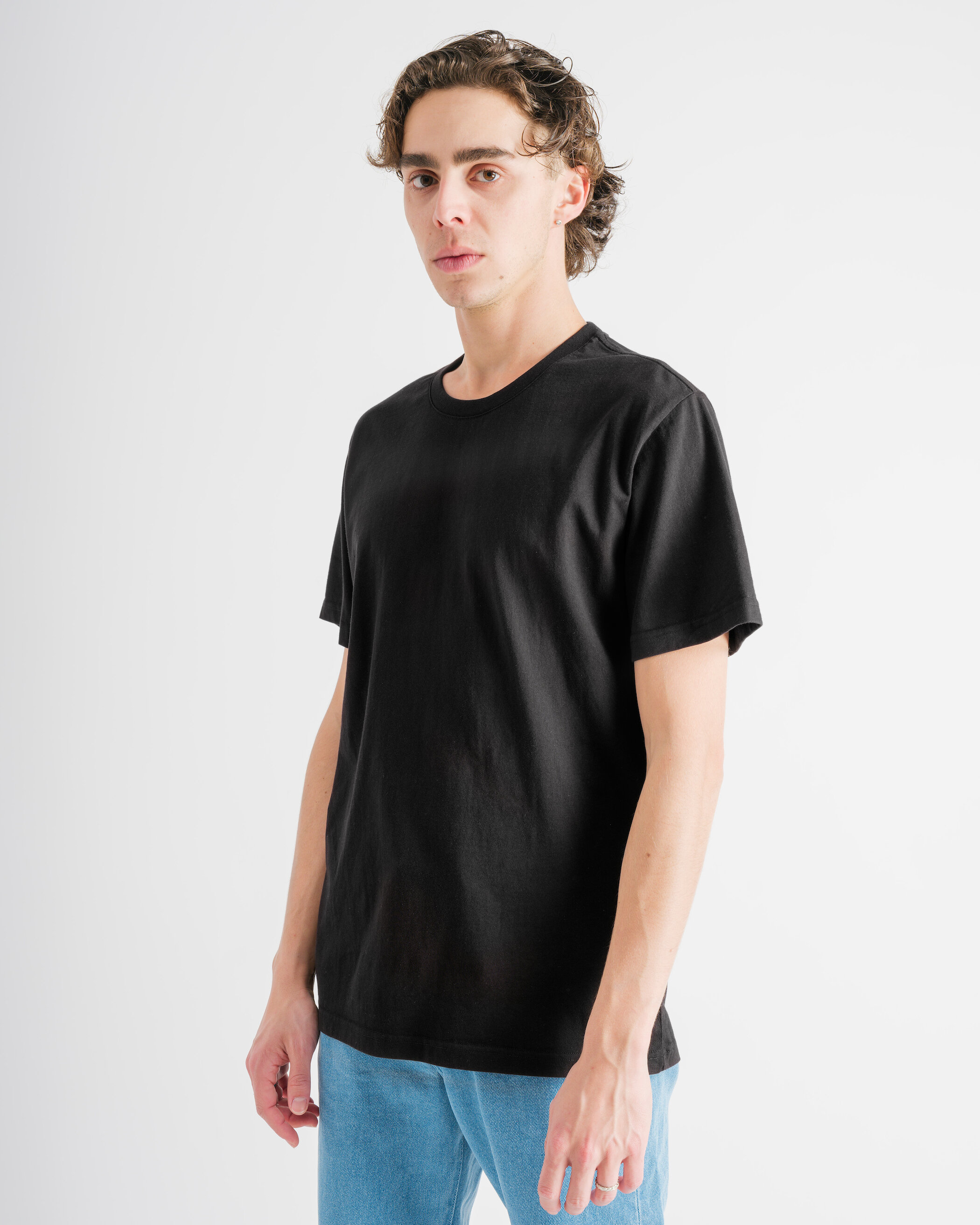 Glein - Heavy Cotton T-Shirt - black