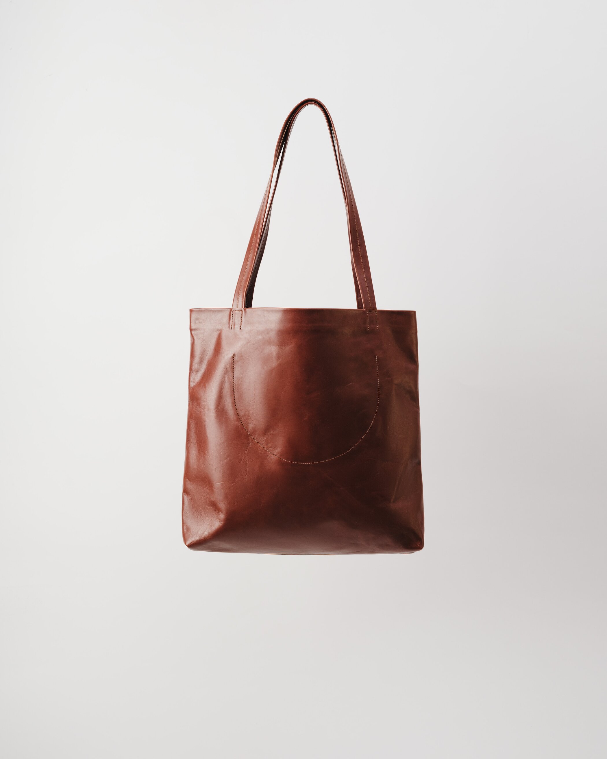 Glein - Vacchetta Upright Tote Bag