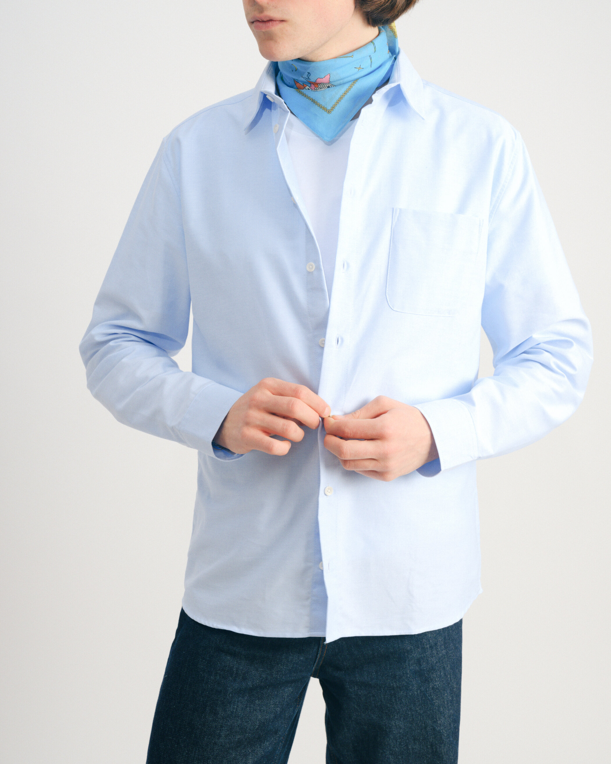 Glein - Oxford Shirt - Light Blue