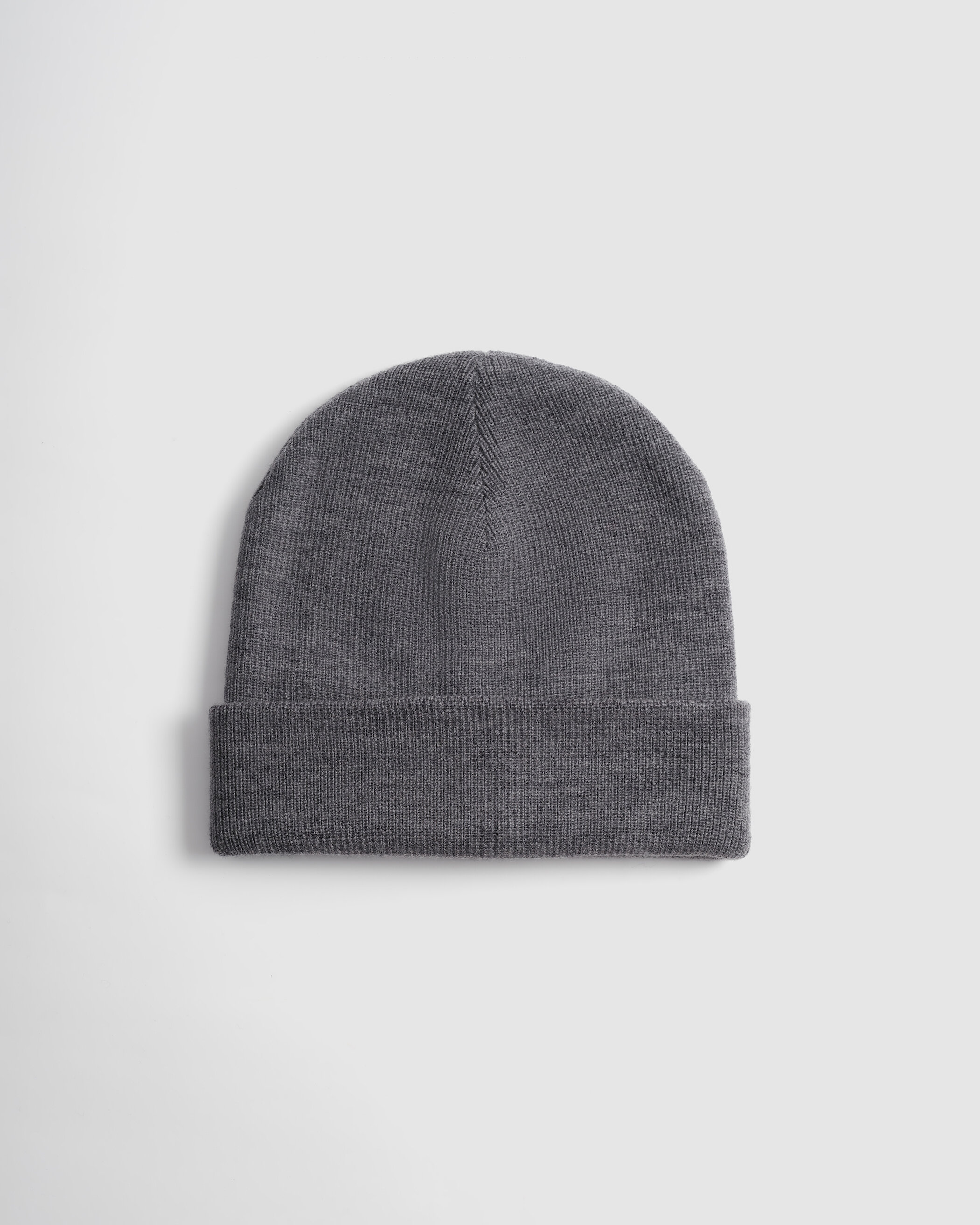 Glein - Heavy Merino Beanie - grey melange