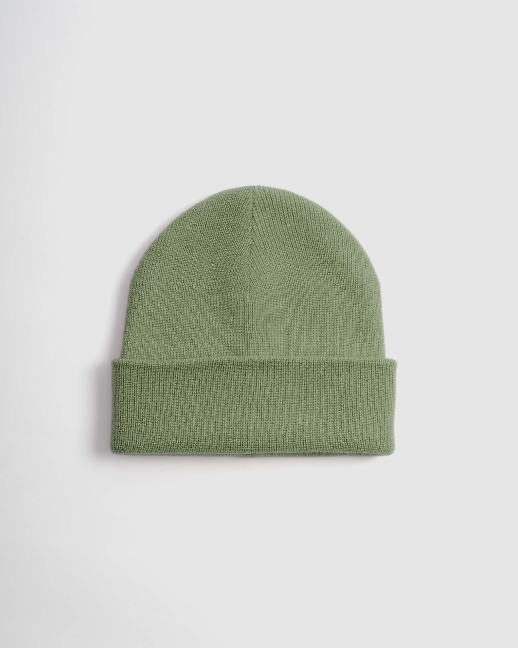 Glein - Heavy Merino Beanie - sage green