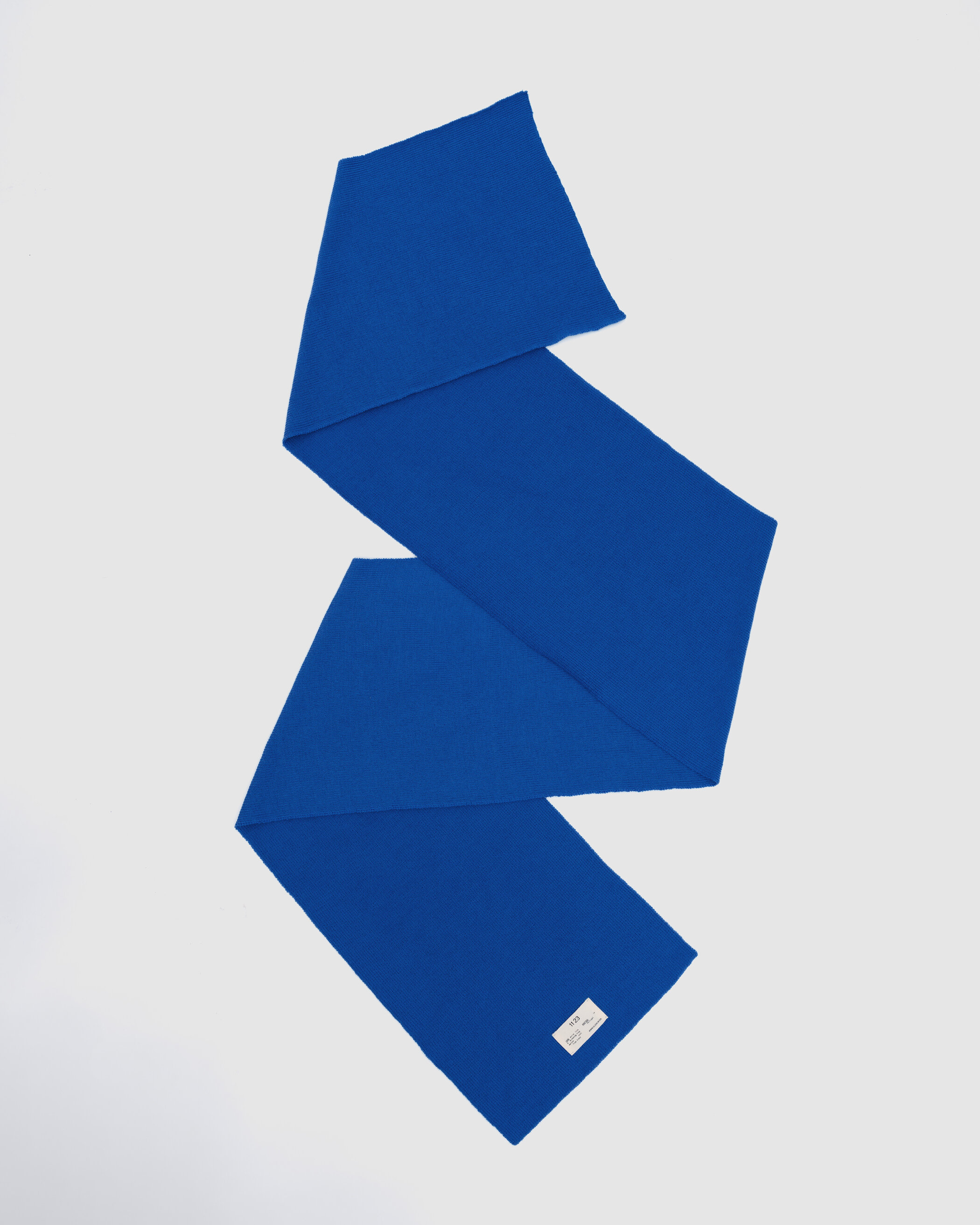 Glein - Heavy Merino Scarf - royal blue