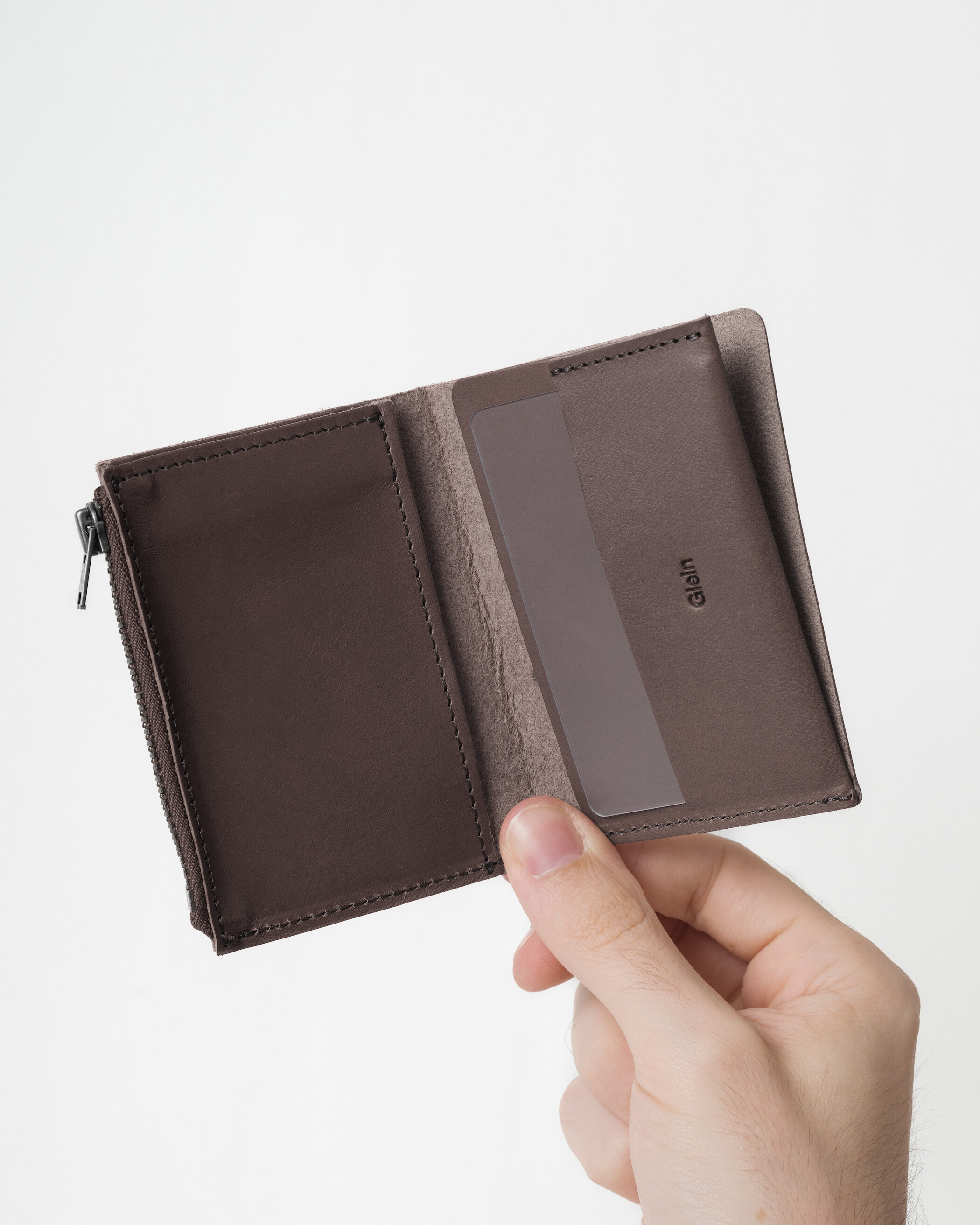 Glein - Pocket Wallet Zip - smog