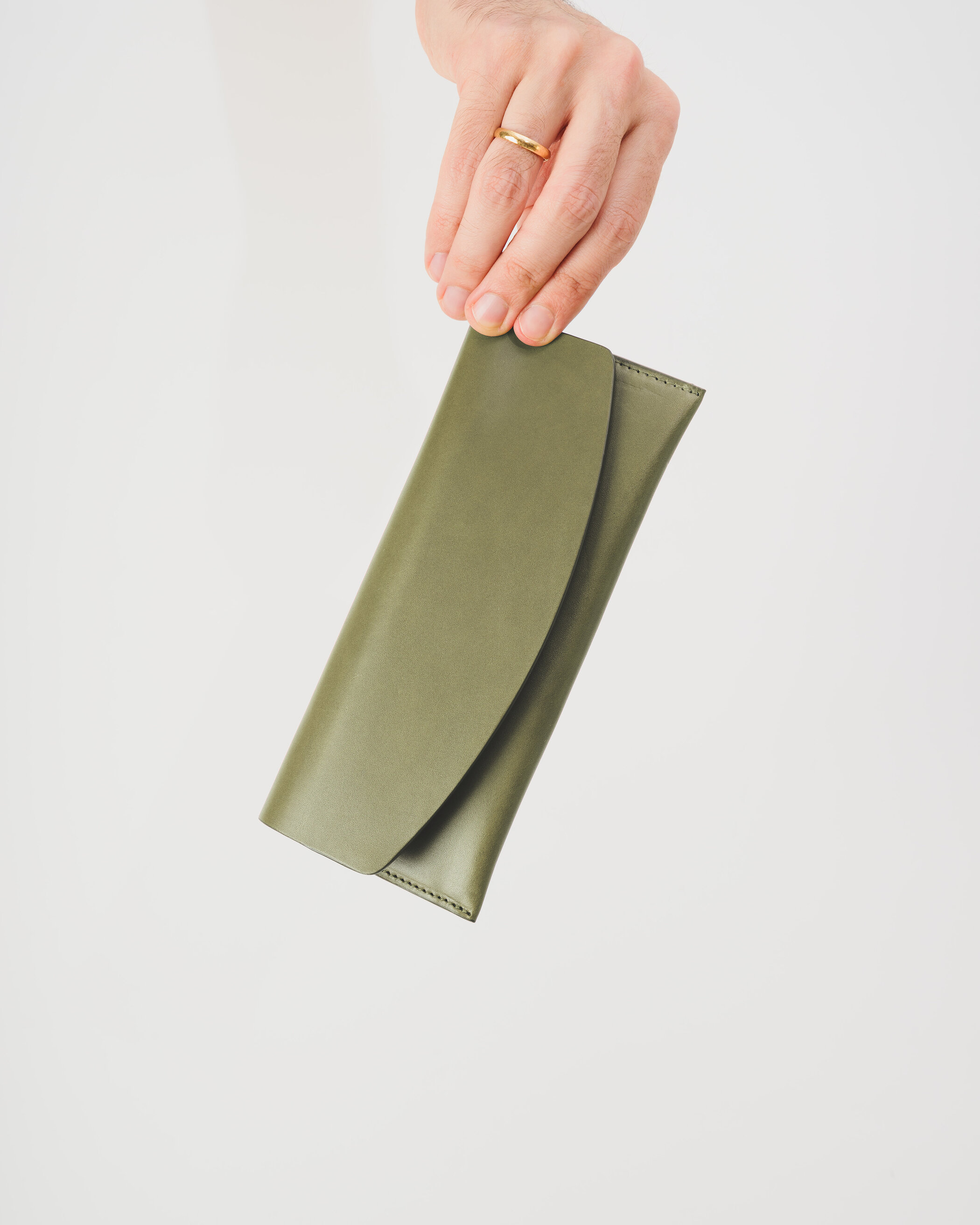 Glein - Slim Purse - pear green