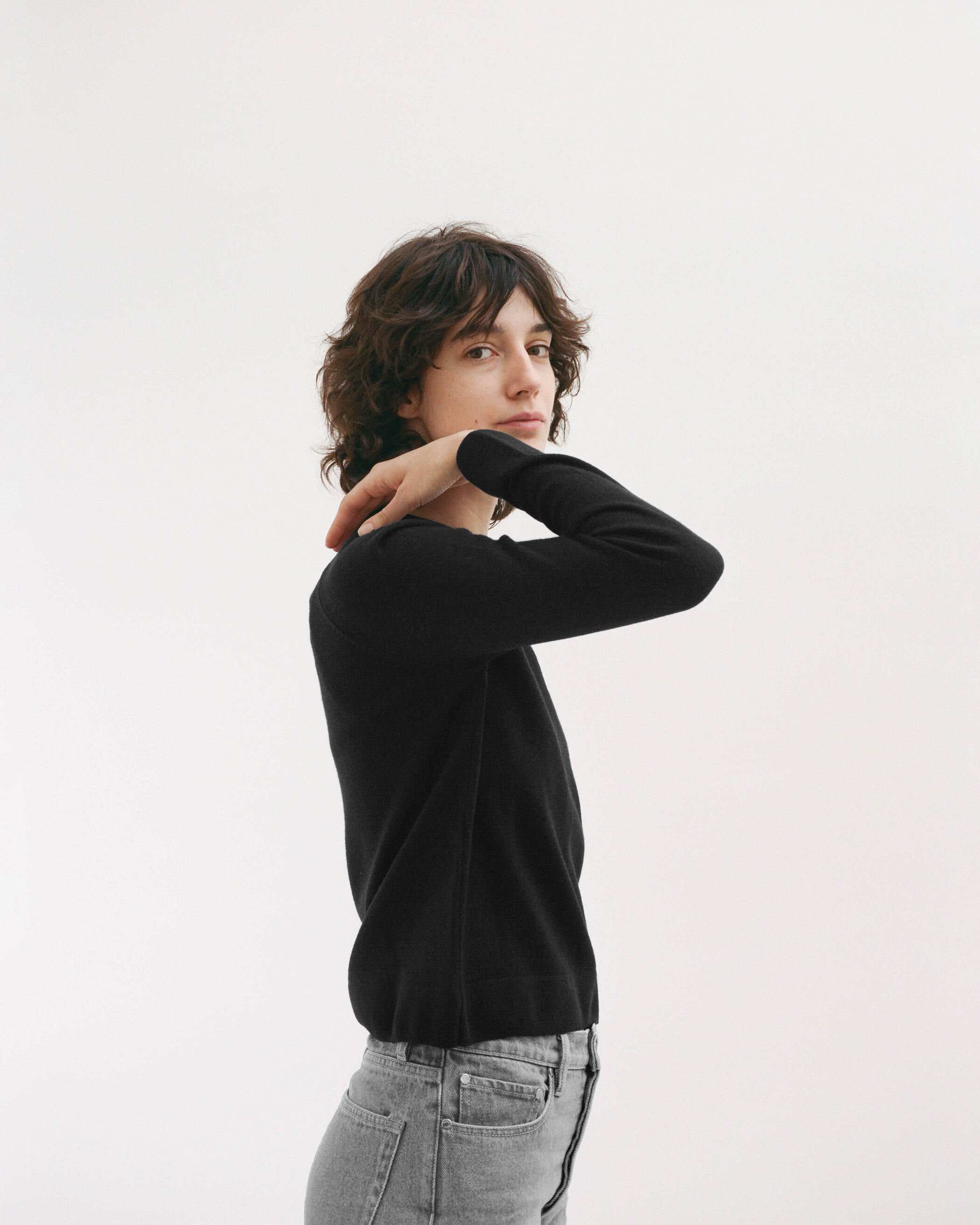 Glein - Heavy Merino Jumper Women - black