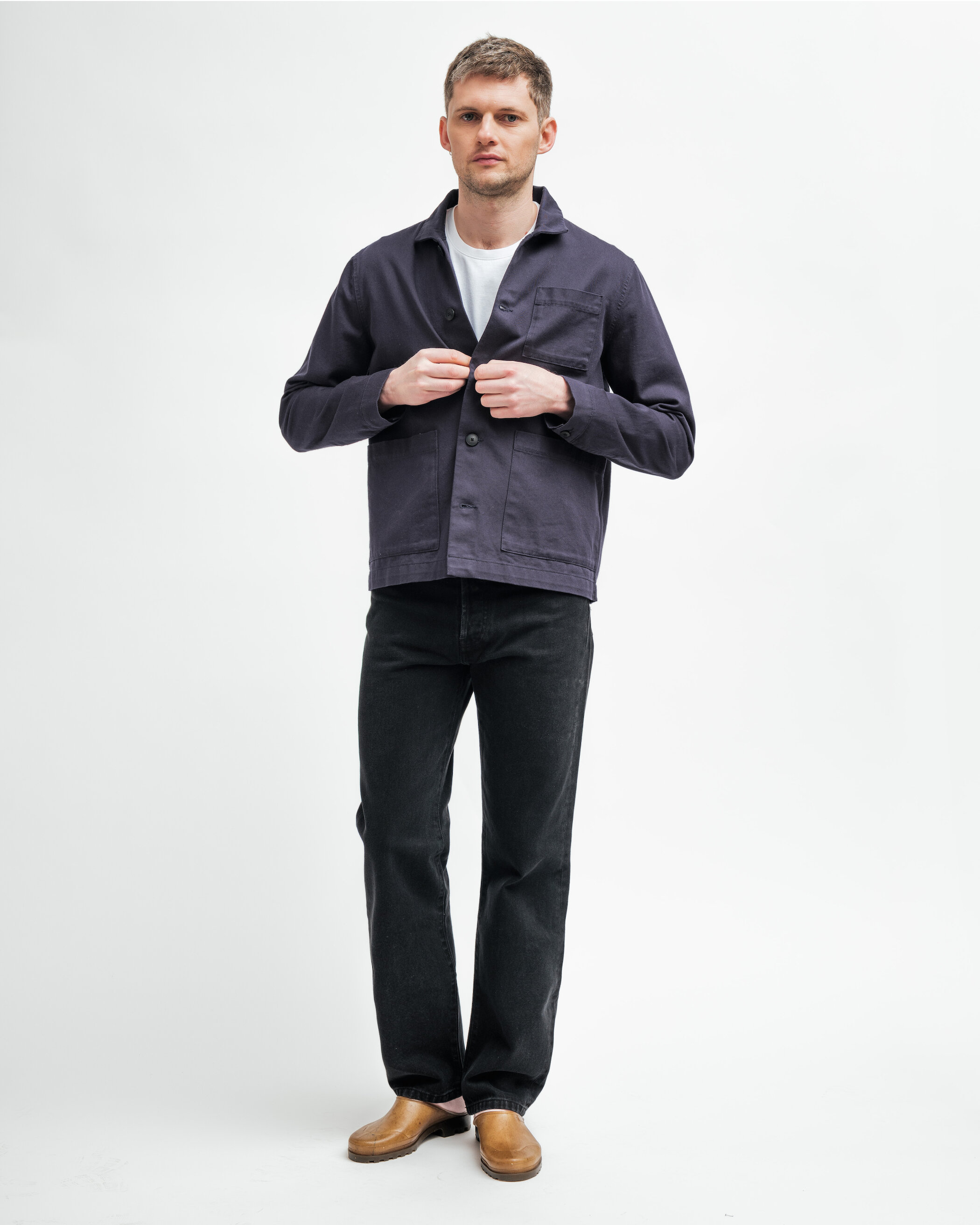 Glein - Relaxed Fit Jeans - washed black