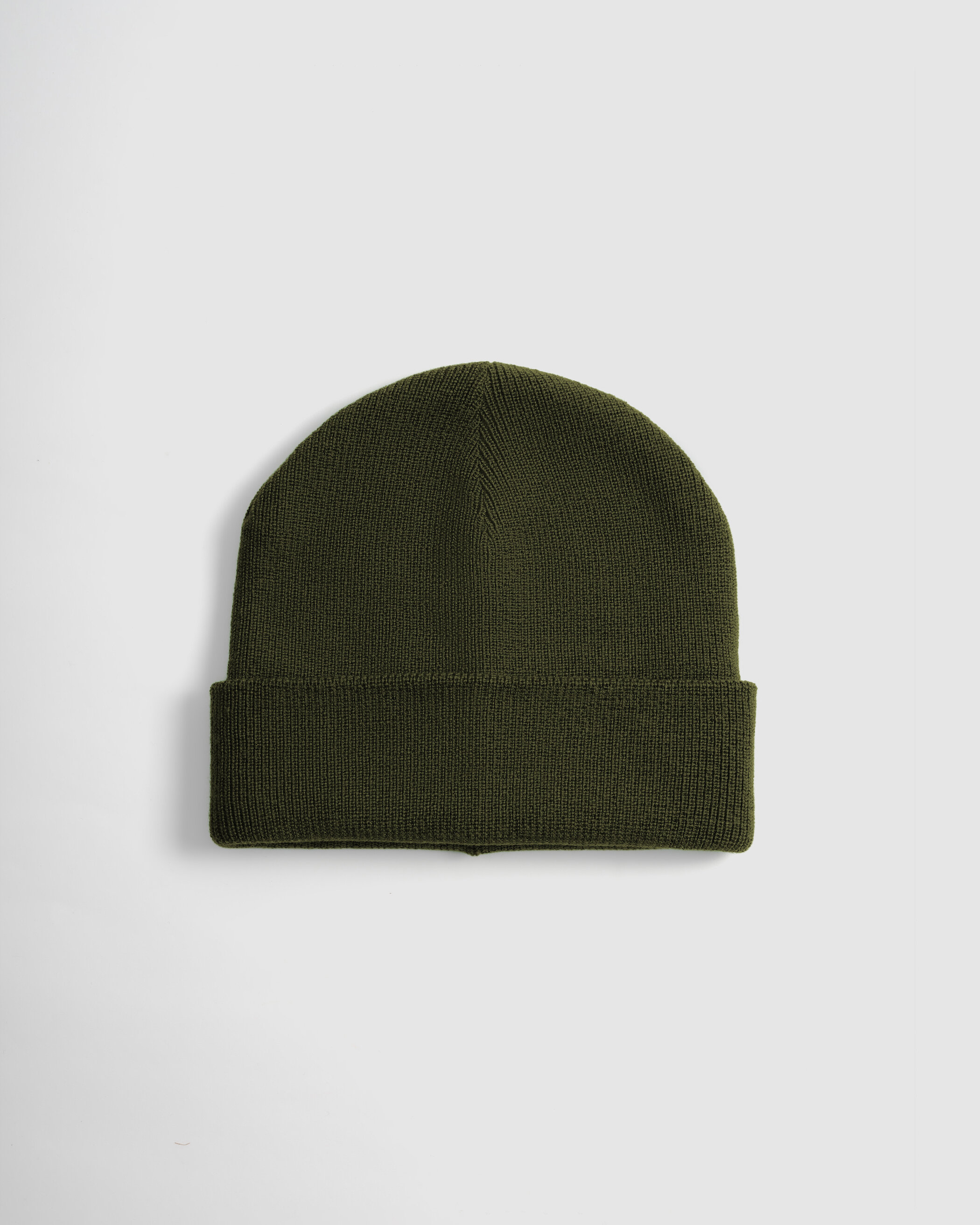 Glein - Heavy Merino Beanie - dark olive