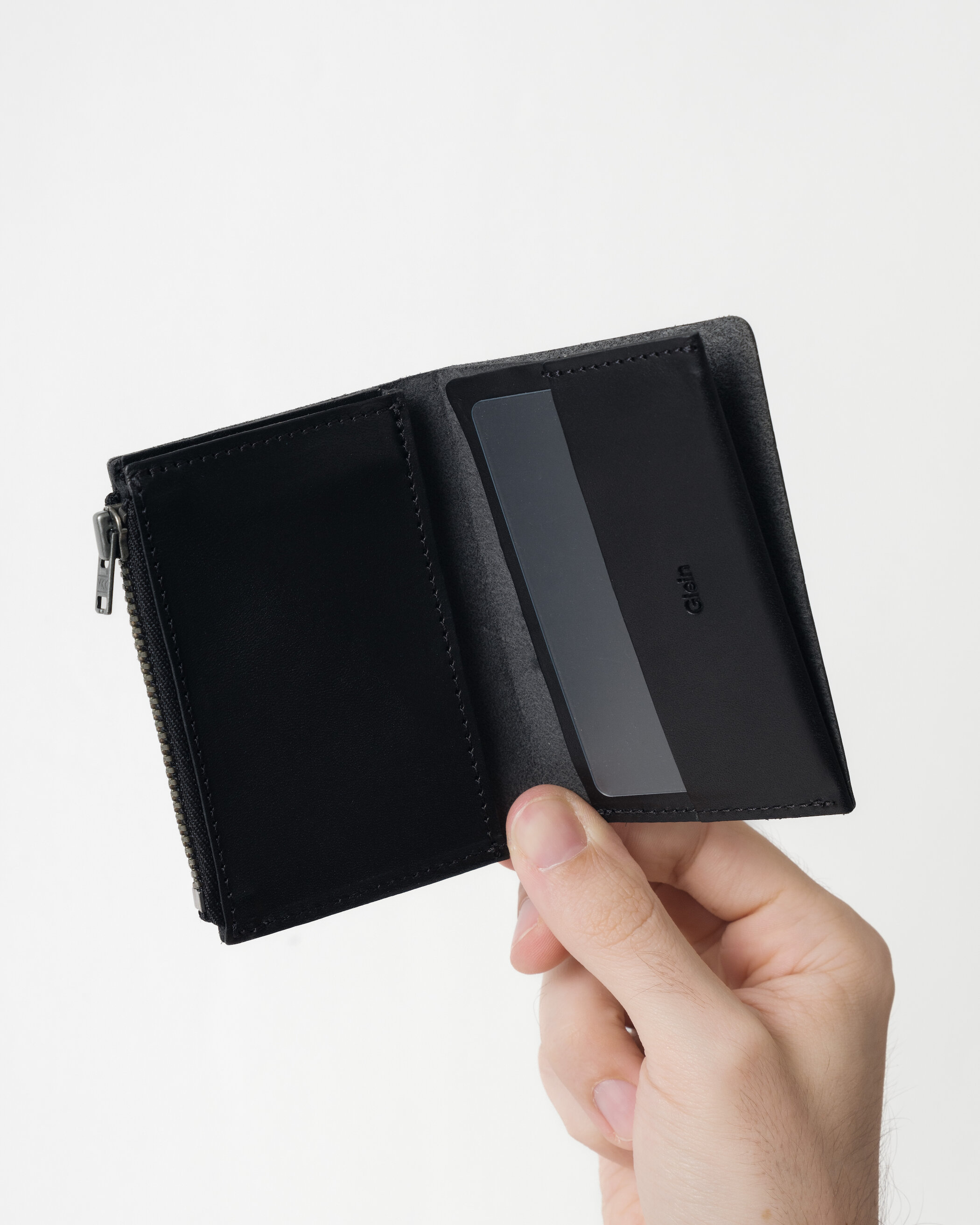 Glein - Pocket Wallet Zip - nero