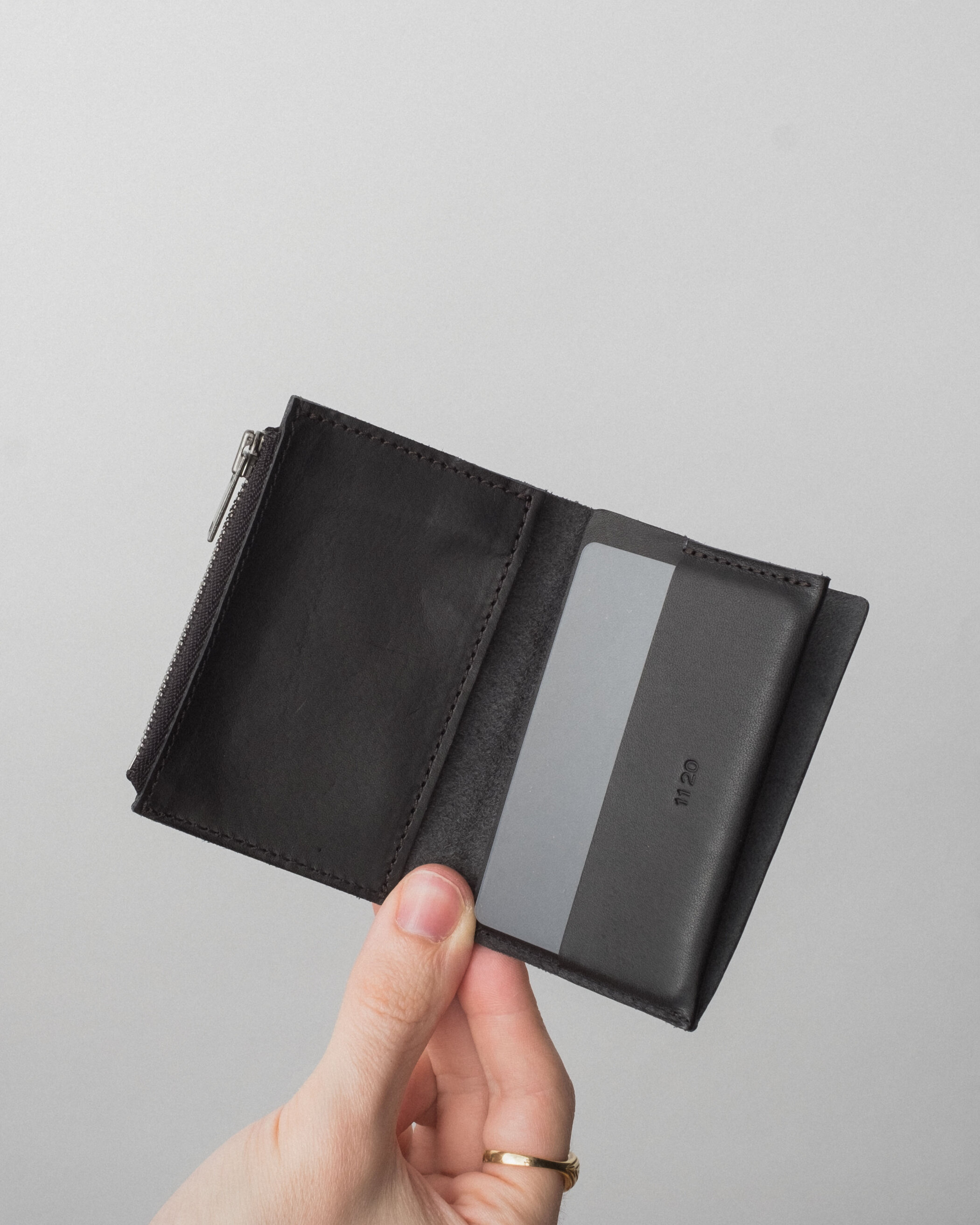 Glein - Pocket Wallet Zip - nero