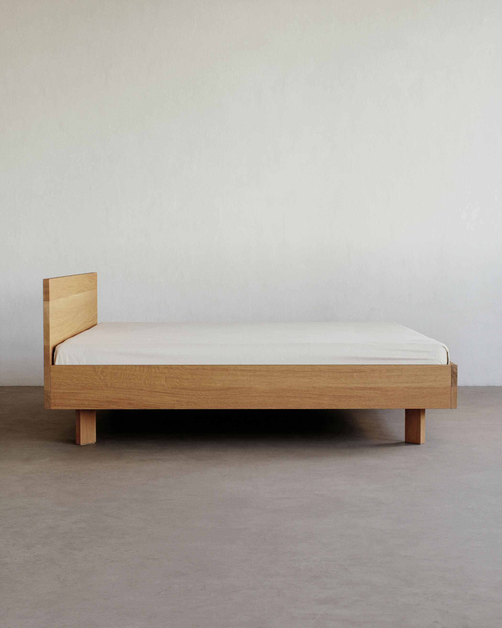 Glein - Bett - Eiche geölt