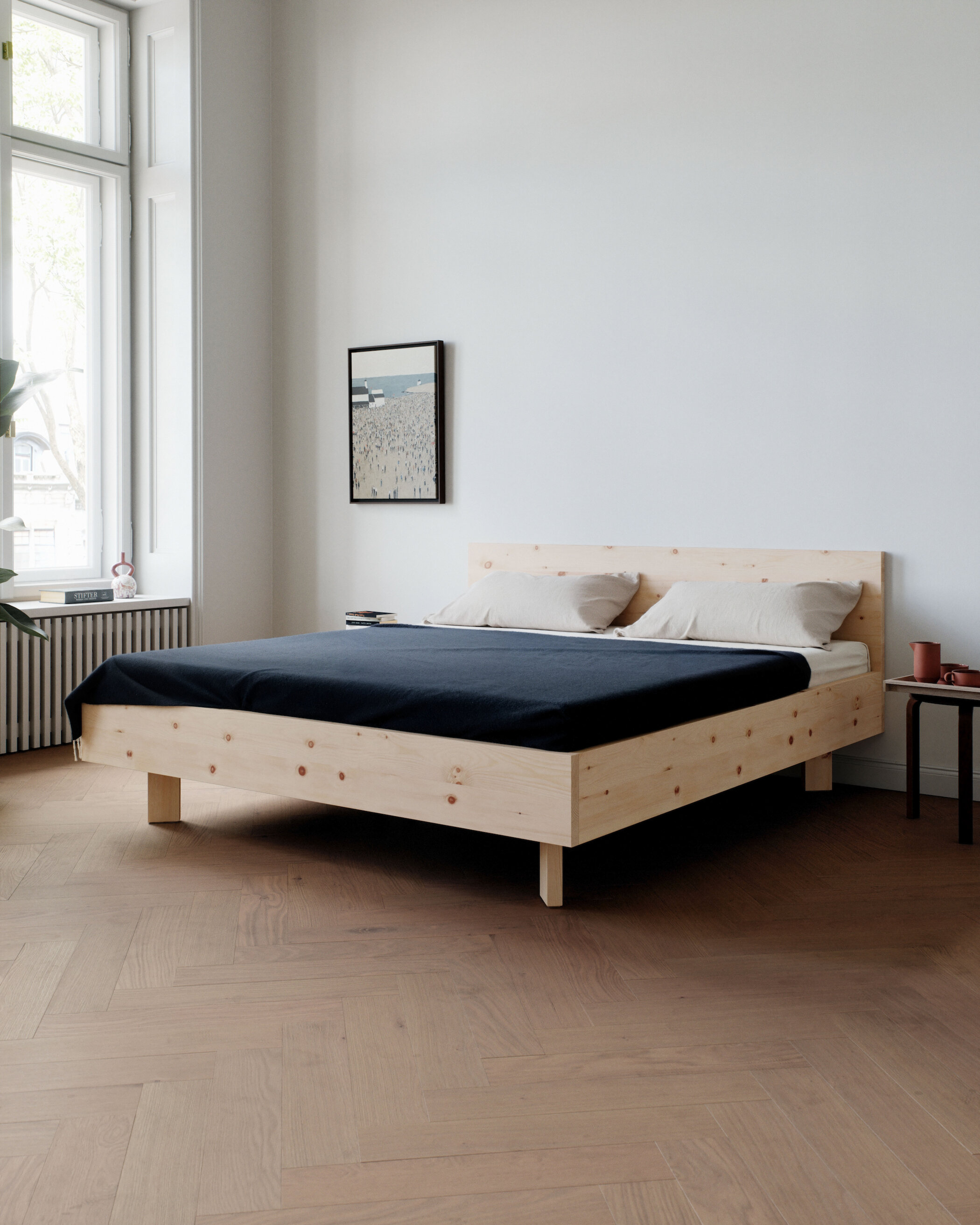 Glein - Bett - Zirbe natur