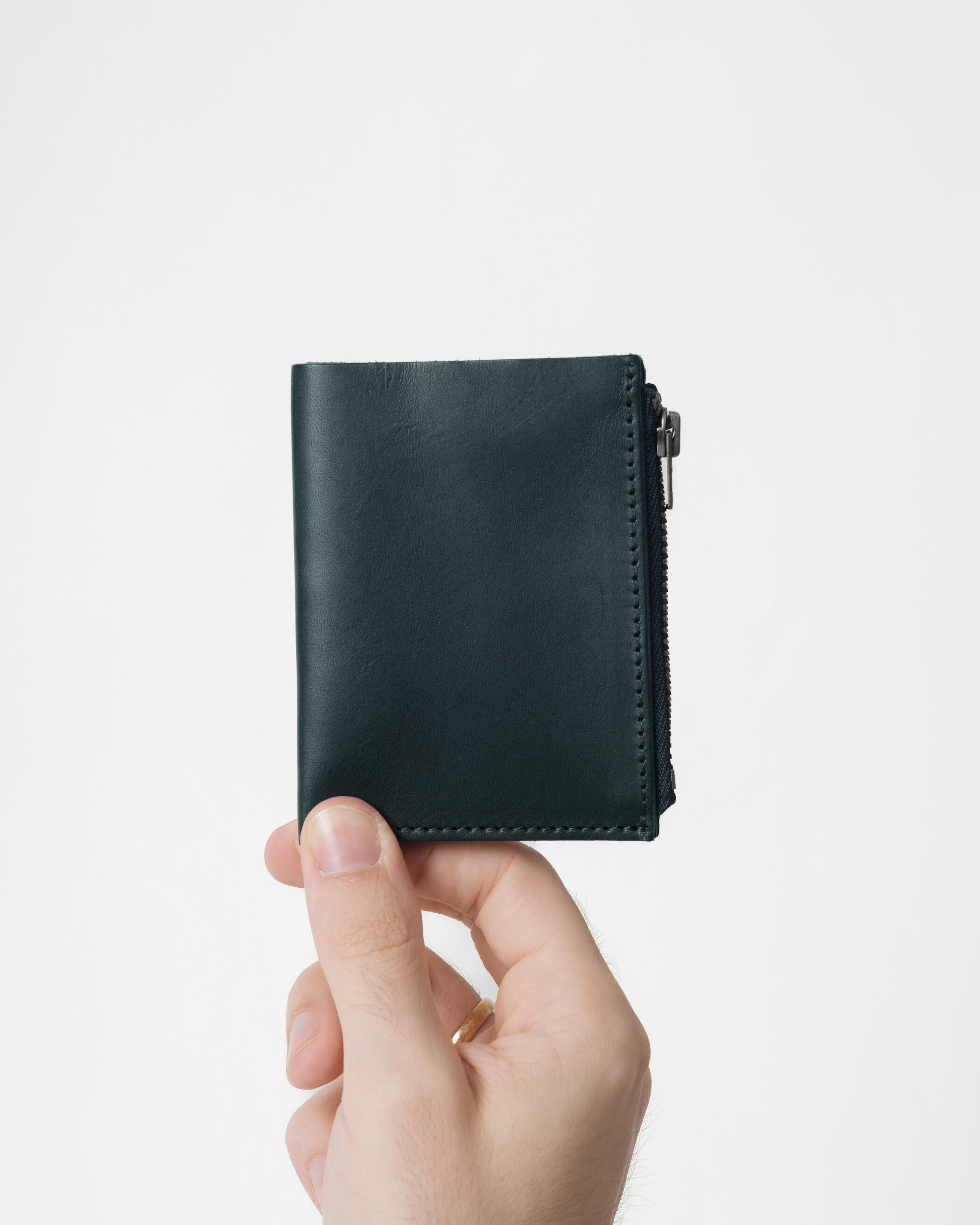 Glein - Pocket Wallet Zip - petrolio