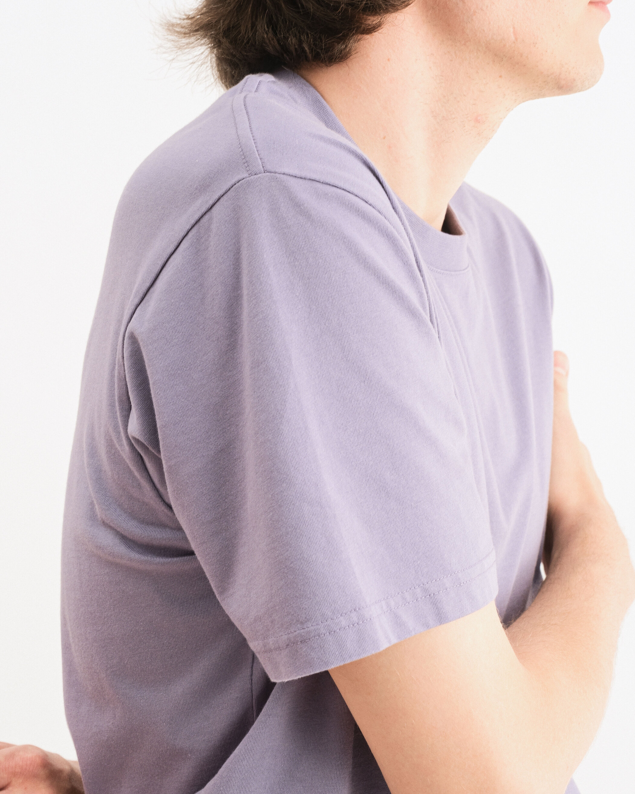 Glein - Heavy Cotton T-Shirt - pale violet